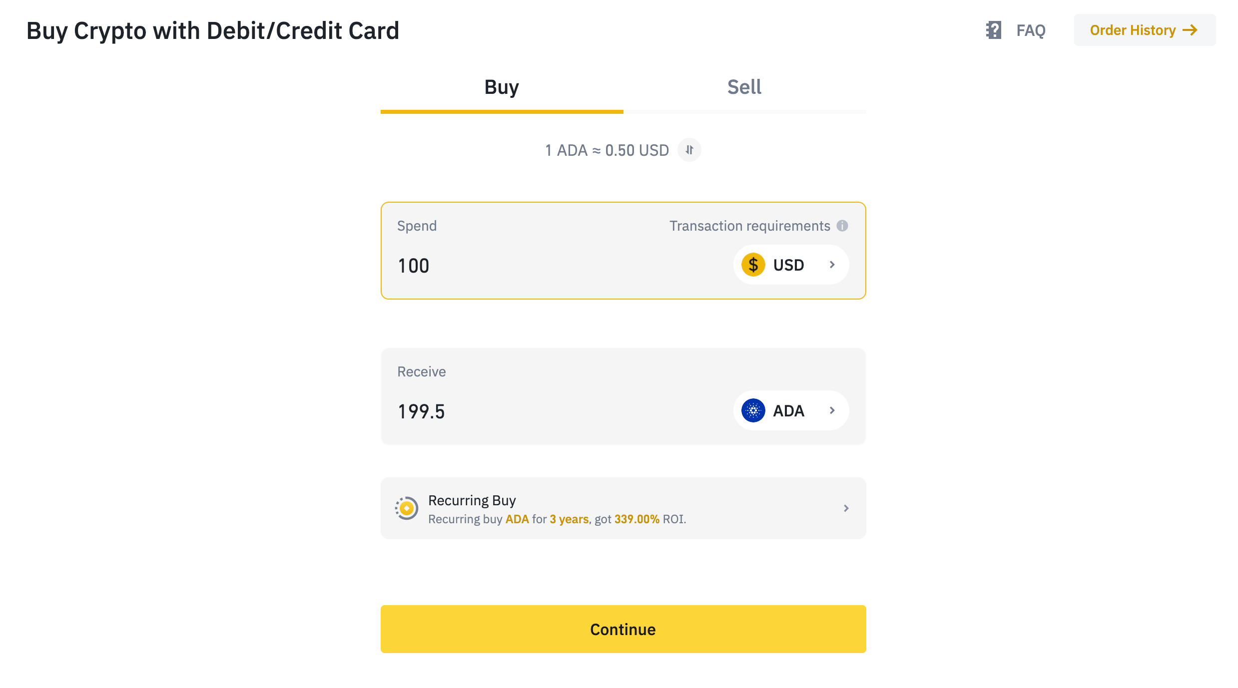 Binance Setup